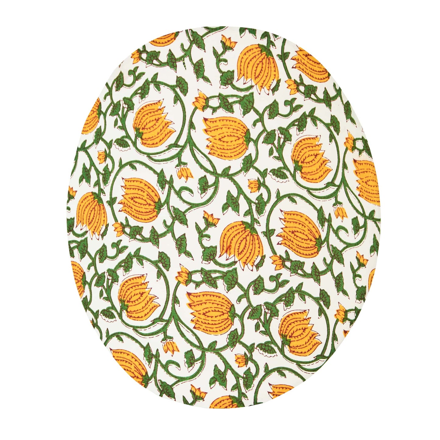 Applique M stampa Tulipani Gialli