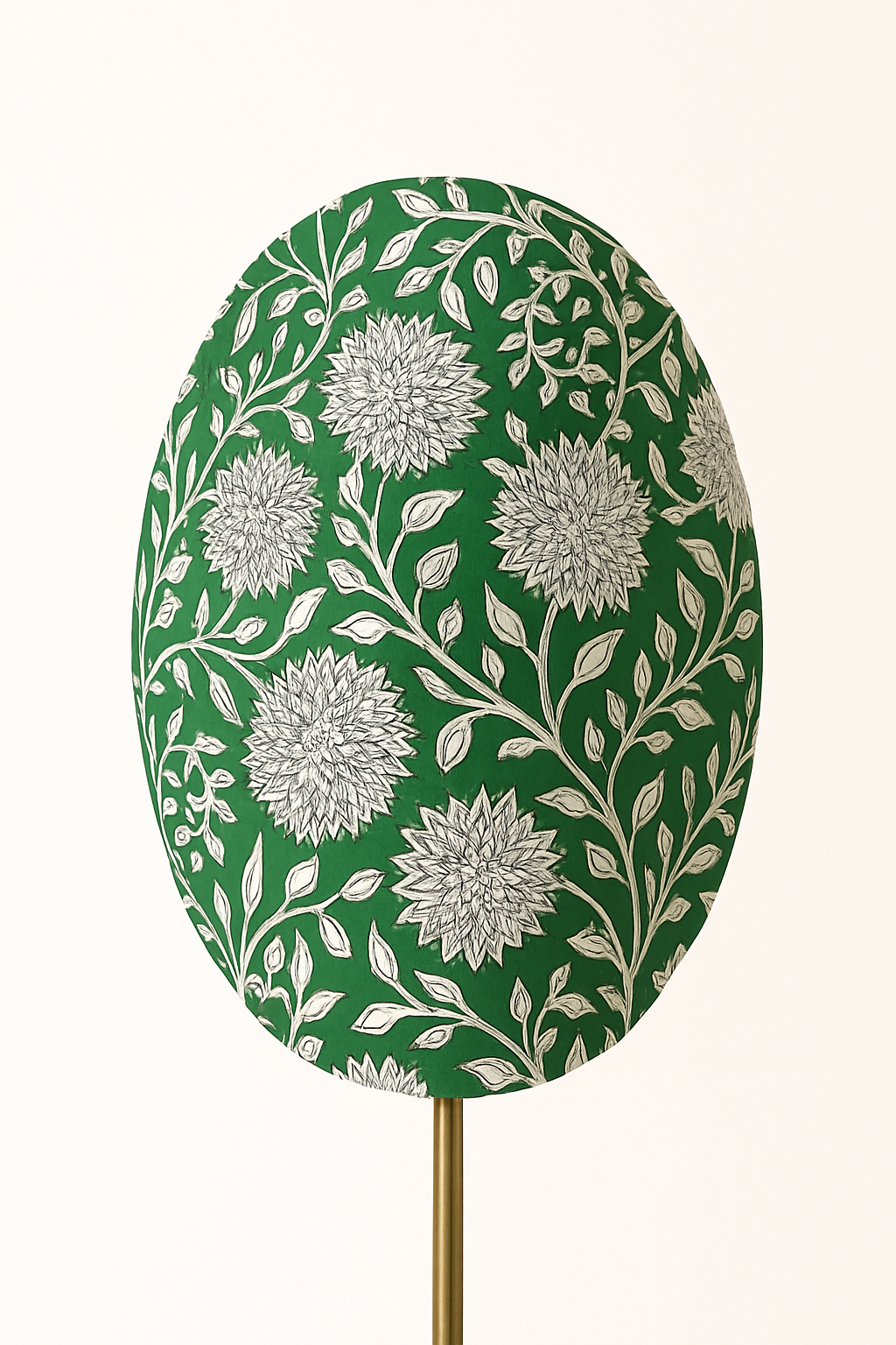 Applique M verde bosco