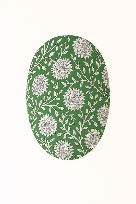 Applique S verde bosco