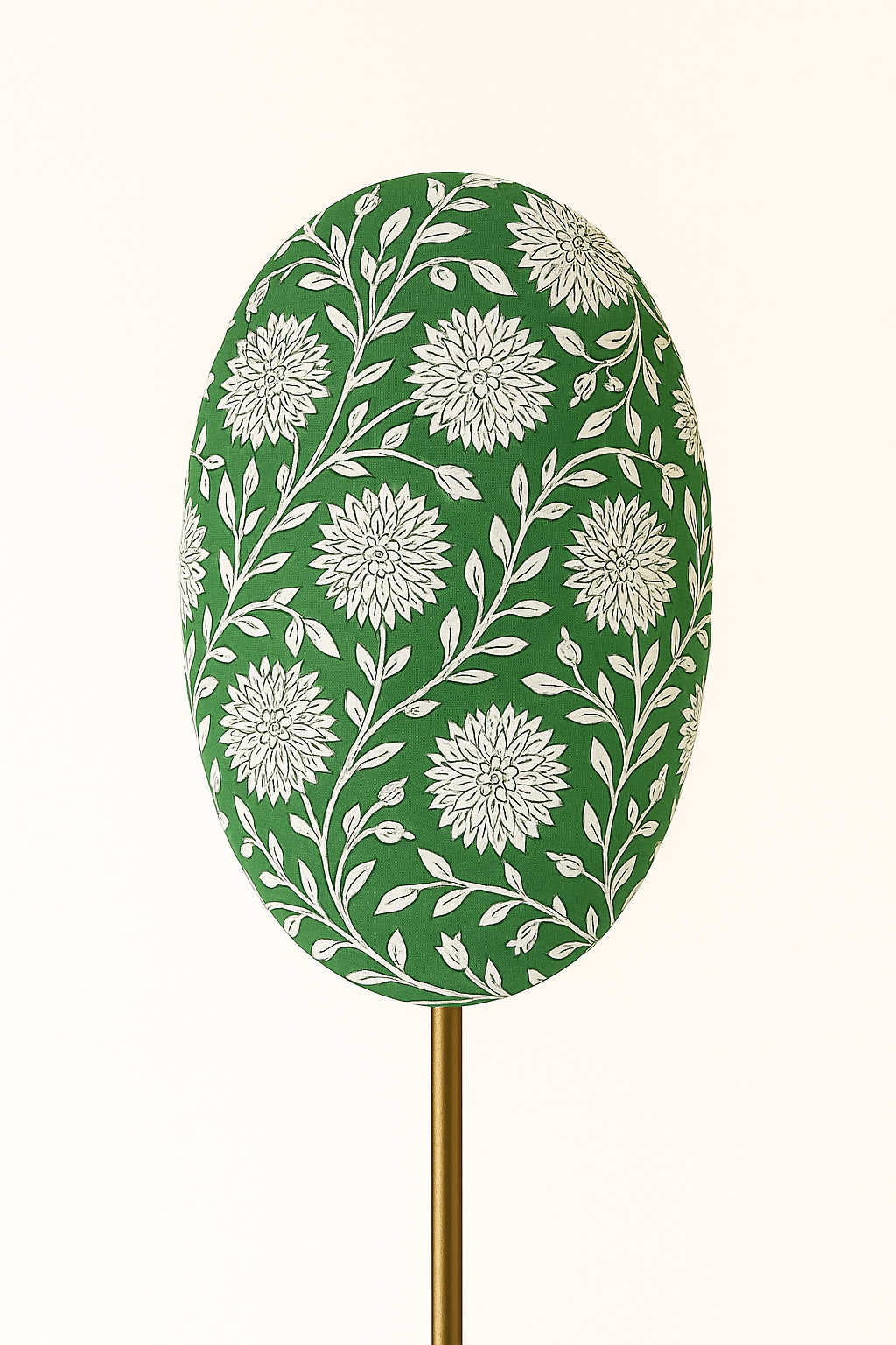 Applique S verde bosco